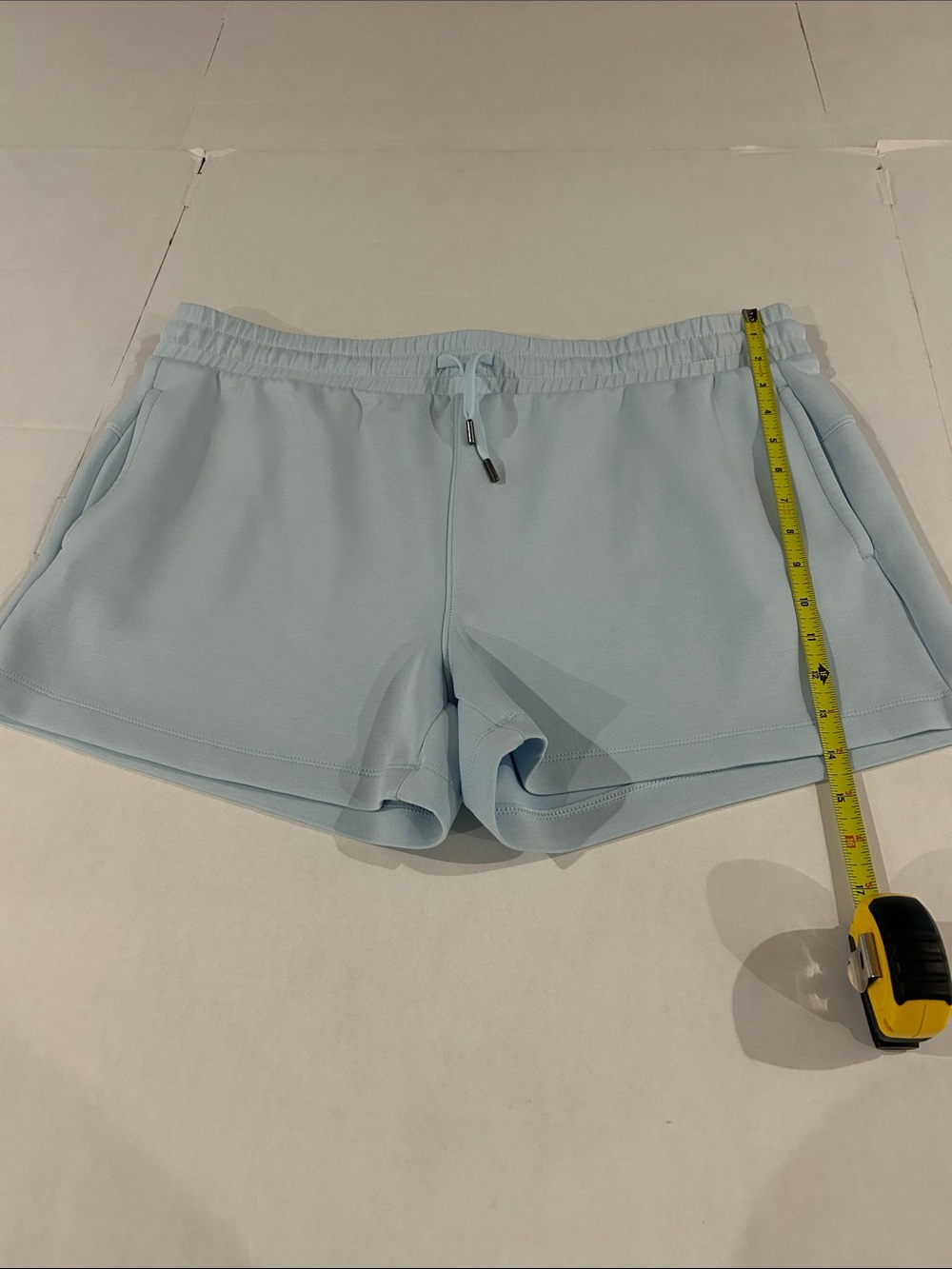 Members Mark size xl sandwash shorts light blue